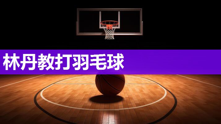 林丹教打羽毛球