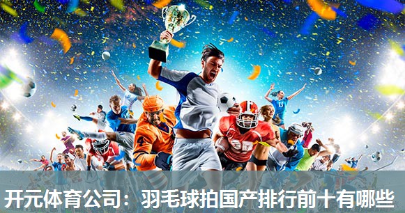 羽毛球拍国产排行前十有哪些