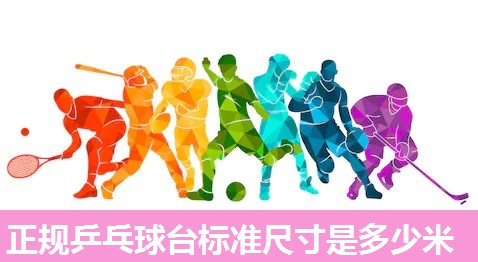 正规乒乓球台标准尺寸是多少米